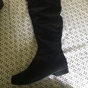 Lane Bryant Scrunch Over the Knee boots
